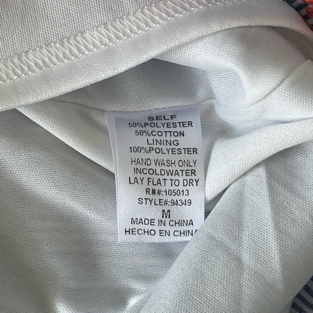Savanna Jane Cottagecore Whimisical Embroidered Stripe Spring Summer Dress M - Picture 8 of 8